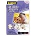 Scotch Self-Sealing Laminating Pouches, 9.6mm, 4-3/8 x 6-3/8, 5/pack