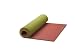 Natural Fitness Divine Natural Rubber Yoga Mat (Red Rock / Moss)
