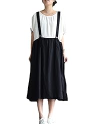 Plus Size Cotton/Linen Summer  Dress