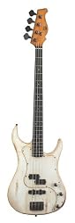 AXL Badwater Electric Bass Off White