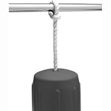 Buccaneer Rope Co. Double Braid Nylon Fender Line Black Length 3/8 X 8'