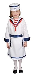 Deluxe Sailor Girl Set Costume Set - Toddler T4