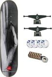 Chocolate Papalardo Hand Signs Complete Skateboard - 7.75 w/Mini Logo Wheels and Bearings