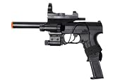 Spring Loaded Pistol Airsoft Gun with Laser + Scope