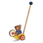 Melissa & Doug Drumming Bear Push Toy