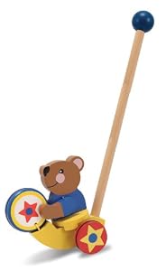 Melissa & Doug Drumming Bear Push Toy