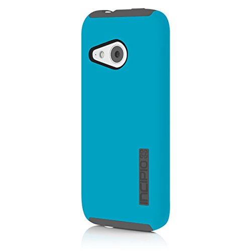HTC One remix Case, Incipio [Shock Absorbing] DualPro Case for HTC One remix-Cyan/Gray