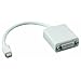 HDGear Mini DisplayPort/DVI Adapter (Mini DisplayPort Stecker auf DVI-D Buchse) 0,20 m wei�