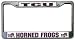 TCU Horned Frogs Chrome License Plate Frame - SET OF 6 - Sports Merchandise