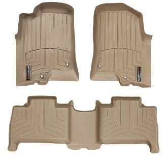 2006 2010 Hummer H3 Tan Weathertech Floor Liner Full Set