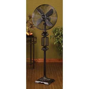 Deco Breeze Standing Floor Fan, Brittany, 55-Inch Tall with 16-Inch Fan Head