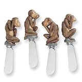 Spreader Set of 4 - Monkey