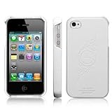 SGP iPhone 4 Leather Case Genuine Leather Grip [Infinity White]