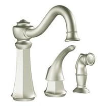 Big Sale Best Cheap Deals Moen CA7065CSL Vestige One-Handle High Arc Kitchen Faucet, Classic Stainless