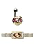 San Francisco 49ers ProStarter Bracelet/Belly Ring Package