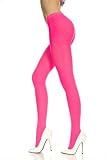 Neon Ladies Opaque Tights Music Legs Neon Pantyhose 747