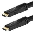 25FT 22AWG CL2 Silver Plated High Speed HDMI Cable - Black
