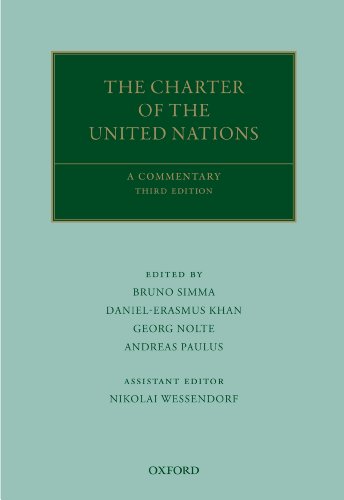 The Charter of the United Nations: A Commentary (Oxford Commentaries on International Law)