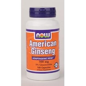 NOW Foods - American Ginseng 500 mg 100 caps
