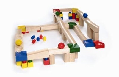 NIC Wooden Toys - Cubio Ball Track Extension images
