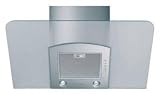 Hotpoint-Ariston - HDF 9 FIX - Hotte D&eacute;cor / Chemin&eacute;e - Int&eacute;grable - 90 cm - Inox