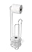 LUXURY CHROME TOILET ROLL HOLDER AND DISPENSER