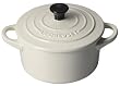 Le Creuset Stoneware 14 cm Round Casserole, Almond