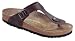 Sports : Birkenstock Zehensteg ''Gizeh'' aus Naturleder in bordeaux mit schmalem Fussbett
