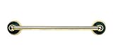 IMAGE OF Phylrich KNF75_015 Satin Nickel Carrara Green Marble 30