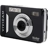 Vivitar ViviCam 5024 - Digital camera - compact - 5.1 Mpix - supported memory: SD, SDHC