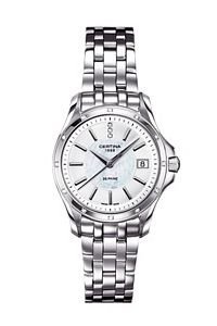 Certina - Reloj Analógico de Cuarzo para Mujer, correa de Acero inoxidable color Plateado Certina - Reloj Analógico de Cuarzo para Mujer, correa de Acero inoxidable color Plateado