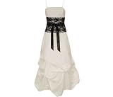 GATHERED LACE BALL GOWN for Bridesmaid Formal Prom