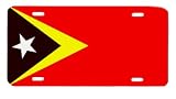 East Timorese Timor Flag Vanity Auto License Plate