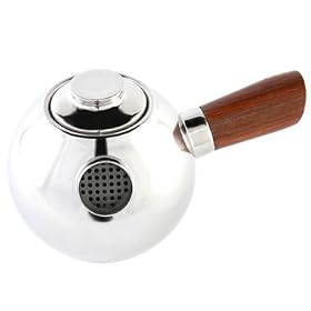 Freud Large Stainless Steel Teapot Wood Handle