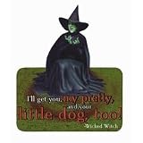 Wizard of Oz Wicked Witch Die-Cut Wit & Wisdom Magnet