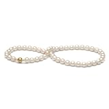 AAA Quality, 18-inch, 8.0-8.5 mm, White Akoya Pearl Necklace