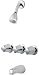 Tools & Hardware : Tub And Shower Set by Price Pfister - 01-911 in Chrome