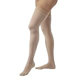 UPC 035664000172 product image for Jobst Opaque Thigh High With Silicone Dot Band 15-20mmHg Closed Toe, S, Espresso | upcitemdb.com
