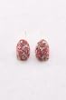 Earrings: Carved Dangle