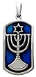 Jewish Temple Menorah...