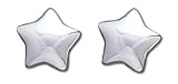 Solid Sterling Silver Star Earrings