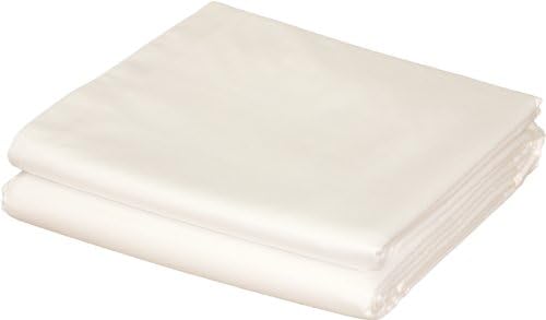 White Loft 420 Single Thread Count Cotton Duvet Cover, 96 by 110 Inches, California King, White