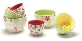 Easter/Spring Nested Bowls - Set of 3 by TAG
