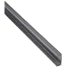 PVC U-Channel, NSF-61, Gray, 0.137" Thick, 1.87" Width, 0.787" Leg Length, 12" Length