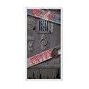 5' Haunted Halloween Door Cover