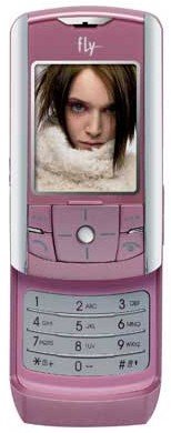 Fly SL500i Ltd Edition Pink Slide Phone, Sim Free - Unlocked