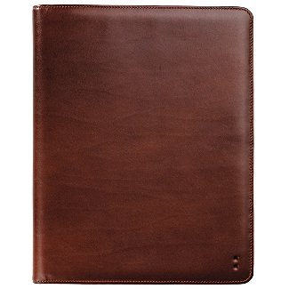 Knomo Camden Calf Letter Folio Black