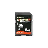Sandisk SDSDX3-008G-A31 8GB Extreme III SD Card
