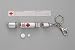 Medical records storage memory flash drive with emergency pill carrier compartment an...