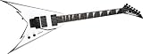 Jackson Phil Demmel Demmelition King V Electric Guitar White w/ Black Bevels